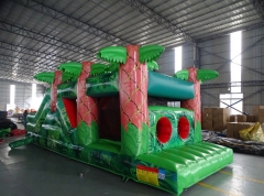 Jungle Obstacle Bouncy Castle