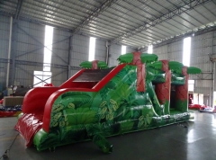 Jungle Obstacle Bouncy Castle