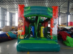 15m Jungle Inflatable Obstacle Course for Sale