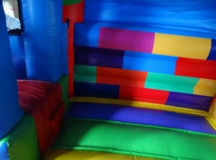 13x13ft Lego Bouncy Castle Slide