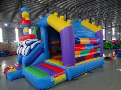 13x13ft Lego Bouncy Castle Slide