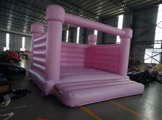 pastel bounce house