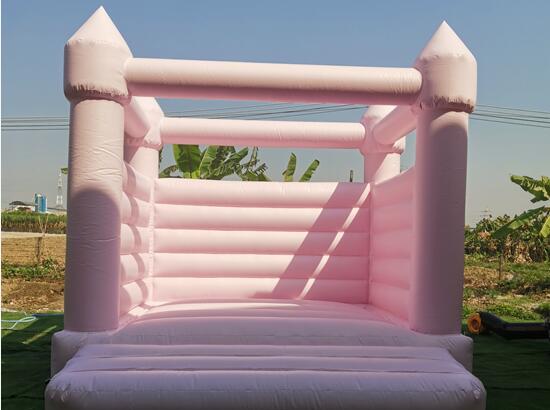 pastel bouncy castle