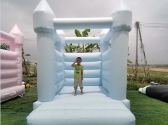 10x8ft Blue Pastle Bouncy Castle