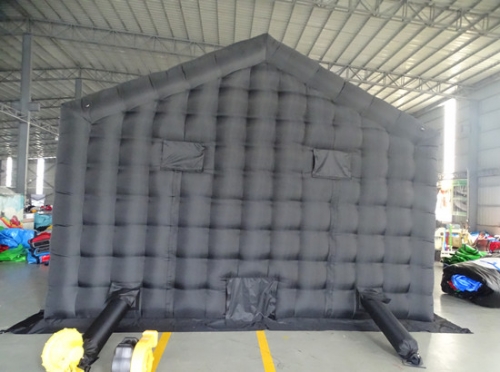 Black Inflatable Nightclub Tent With Portable Blower 6x4.5m Square Giant  Poratable VIP Party Cube For Night Club Bar From Fashion_sale, $824.51