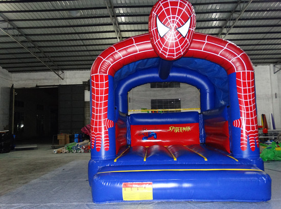 spider man bouncing castle