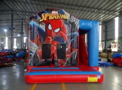 Spiderman Bouncy Castle with Slide