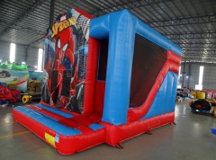 Spiderman Bouncy Castle with Slide