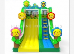 Happy Flower Inflatable Slide