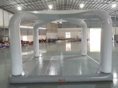 Inflatable Dock Platform with Tent