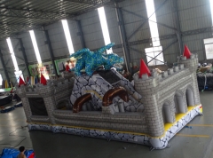 Dragon Castle Inflatable Playground