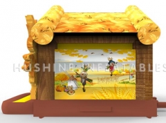 Scarecrow Bouncy Castle with Slide