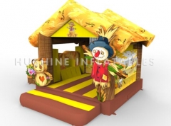 Scarecrow Bouncy Castle with Slide