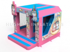 Unicorn Slide Bouncy Castle