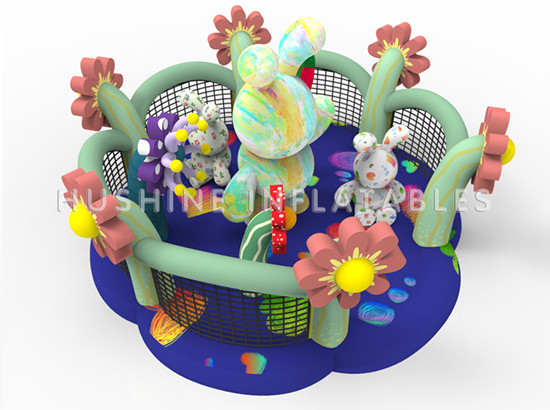 New Design Bunny Inflatable Playground Peter Rabbit Bouncy Castle