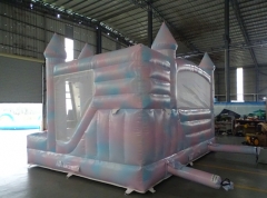 Tie-Dye Bouncy Castle with Slide