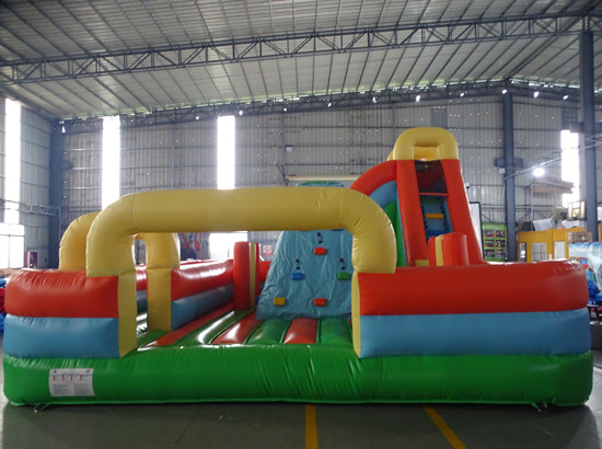 Kids Indoor Inflatable Playground Climbing Fun City Bounce House Play Area