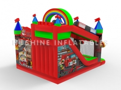 Fire Engine Bounce House