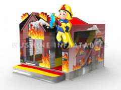 Fire Engine Jumping Castle