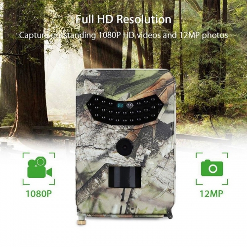 Hunting Mini Camera Tail Cam PR-100 Digital Hunt Game Video HD Ghost IP56 Waterproof 26pcs IR LEDs Night Vision Trail Outdoor