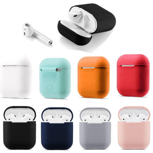 AirPods Case Protective Silicone Skin Holder Bag for Apple Air Pod Accessories