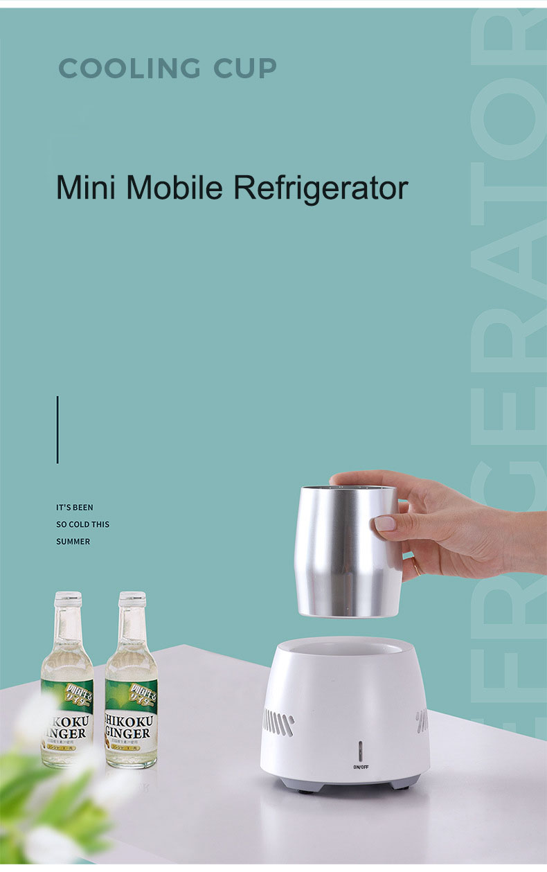 Summer Cooling Cup Touch Control Mini Mobile Refrigerator,Home & Kitchen