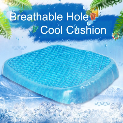 Gel Seat Cushion Non Slip Egg Sitter Pad Breathable Pressure Sore Relief