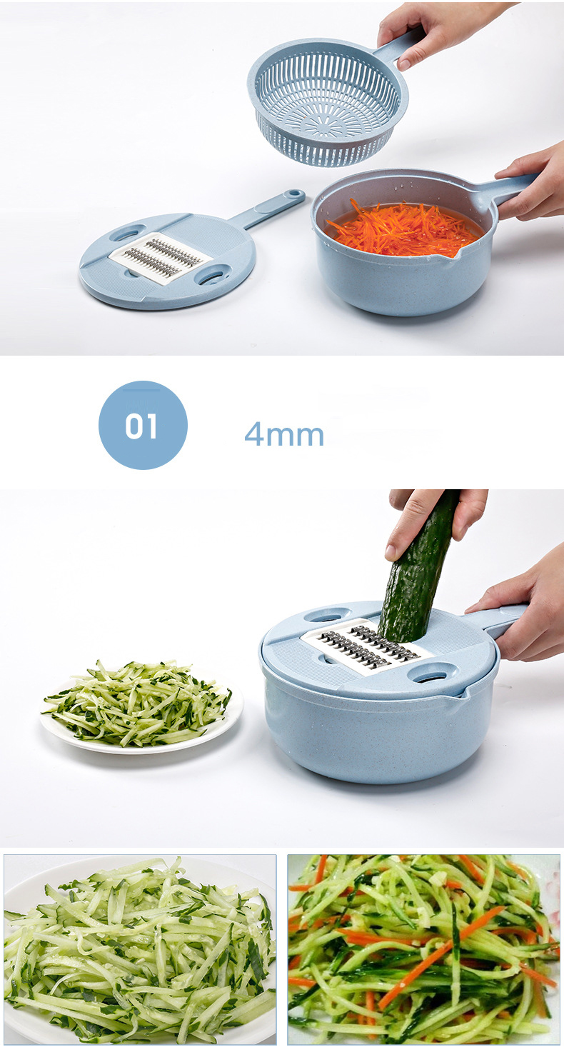 Huohou Multi-function grater Vegetable Peeler&ampJulienne Cutter