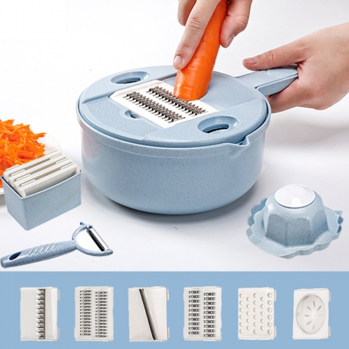 Manual Multi-function Wheat Straw Kitchen Grater Shredder Cutlery Vegetable Cutter