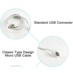 Anyfe TPE devices Charger Cable,High Speed Data and Charging with Micro USB / Type C / Lightning Cables