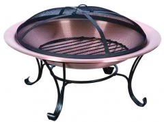 Real Copper Fire Pit