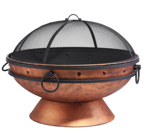 78cm Extra Deep Steel Fire Cauldron