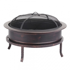 26"(66CM) Steel Fire Pit