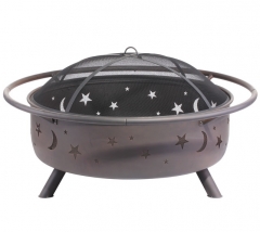 42" Galaxy steel cauldron fire pit Large fire pit