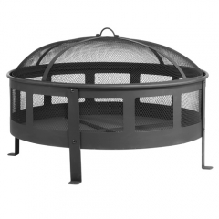 30" steel fire pit wood fire pit outdoor fire bowl