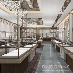 Upscale Counter Design For Jewellery Shop