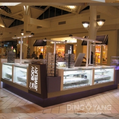 Durable Sophisticated Mall Jewelry Kiosk