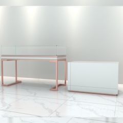 Contemporary Glass Jewelry Display Case