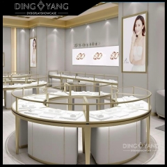 Gold Jewellery Display Counter