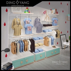 Retail Shop Clothing Display Shelves