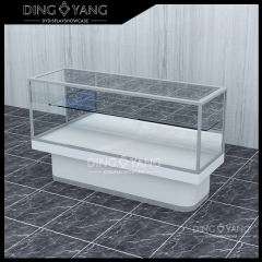 2 Tier Glass Jewelry Display Counter
