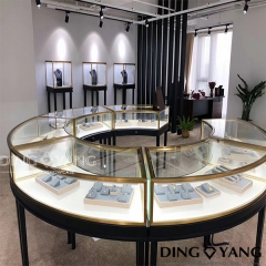 Upscale Jewellery Shop Showcases