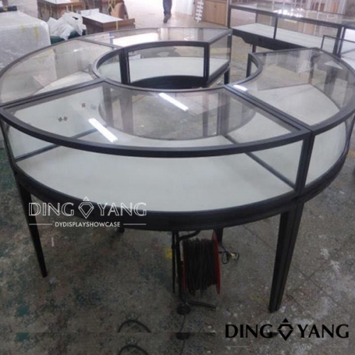 Round Jewellery Shop Counter Furniture