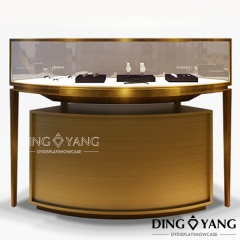Cambered Jewelry Counter Displays