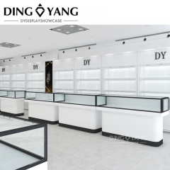 Jewellery showroom sale counter designs