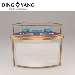 Cambered Jewelry Display Showcases