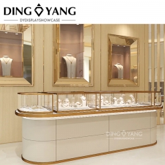 Golden White Jewellery Counter