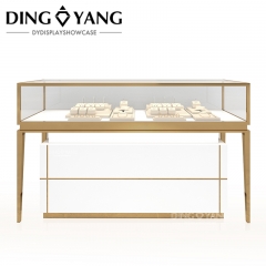 High End Glass Jewelry Showcase Display Sets