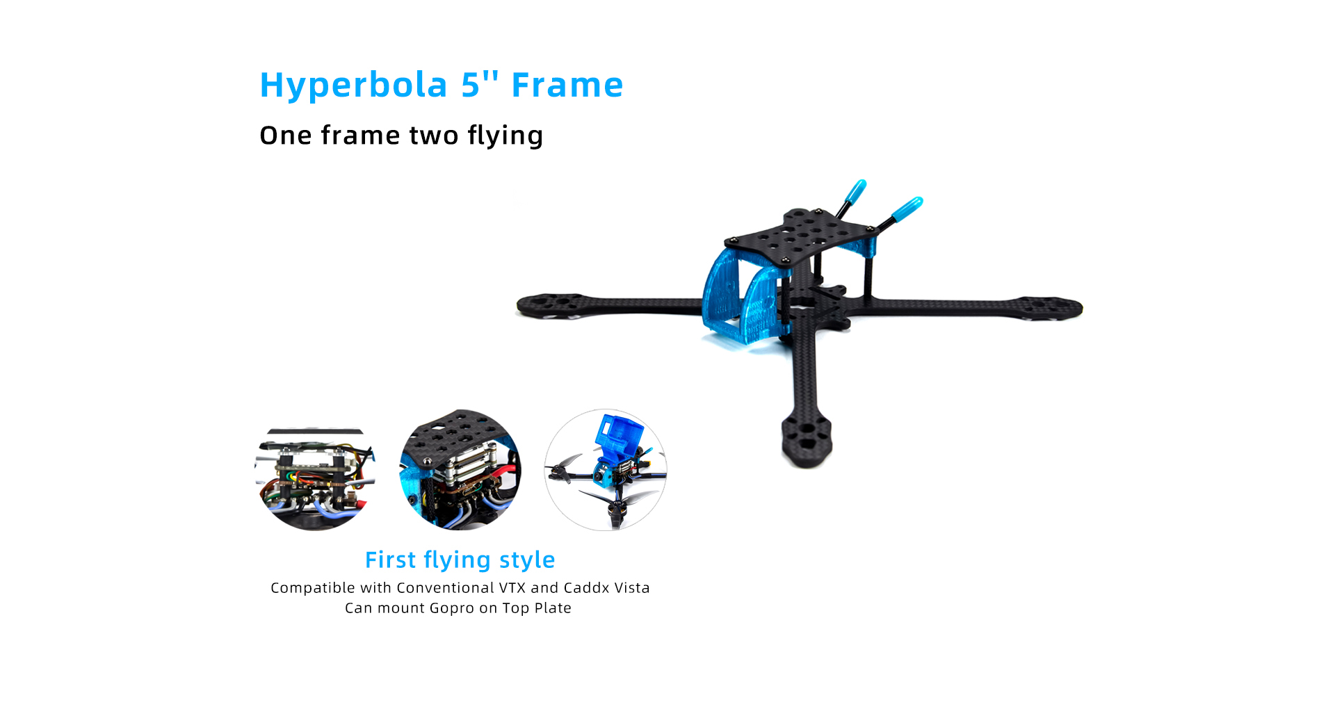 Hyperbola 5'' Frame