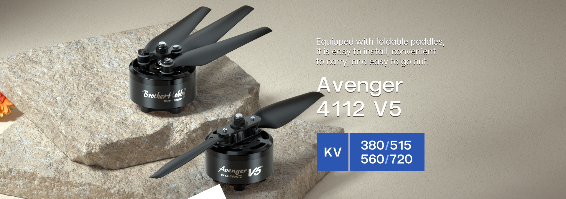 Avenger 4112 V5 560KV/720KV Motor(CW)